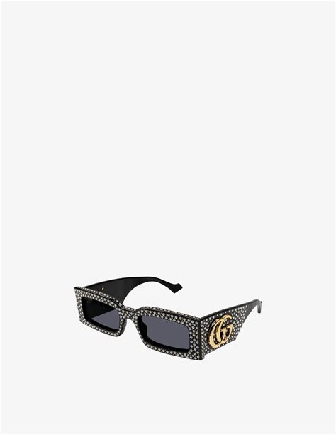 occhiali da sole wayfarer e squadrati uomo gucci|Gucci.